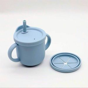 Silicone Baby Cup 2-in-1